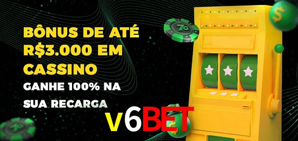 v6bet melhor bônus de depósito